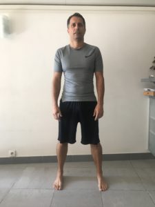 Renforcement musculaire stabiliser ses appuis au golf squat position départ